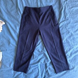 Club Monaco Size 6 Navy Cropped Pants